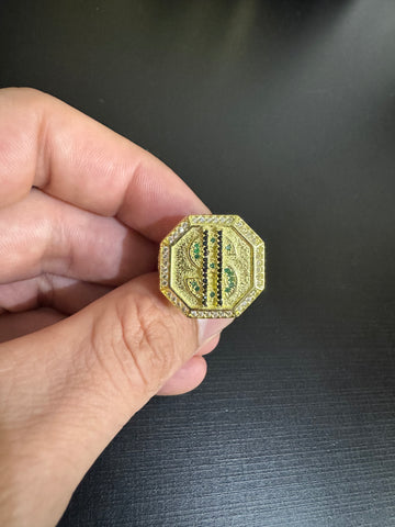 Dedeira Cifrão hexágono