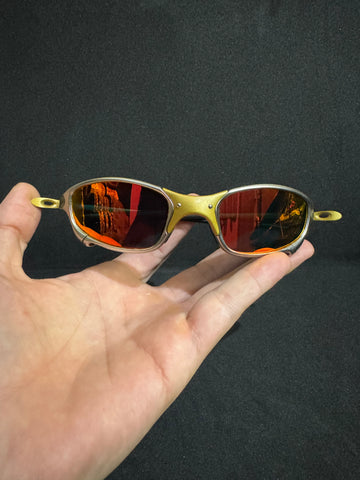 Lupa Juliet Xmetal 24k Lente Ultra Vermelho Mc Kevin