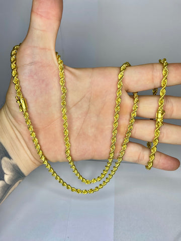 Cordão c/ Pulseira Baiano 5mm