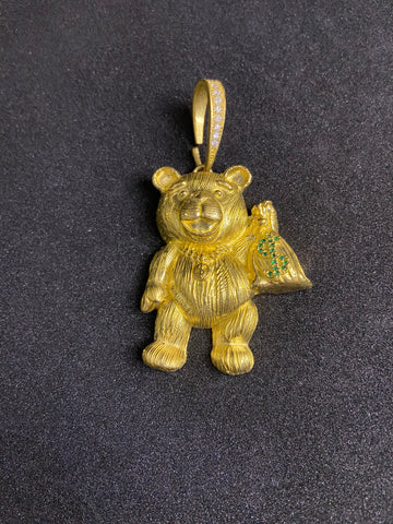 Pingente Urso c/ Malote