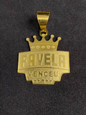 Pingente Favela Venceu