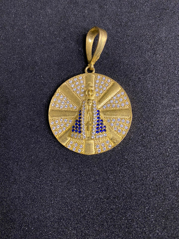 Pingente Redondo Nossa Senhora Aparecida