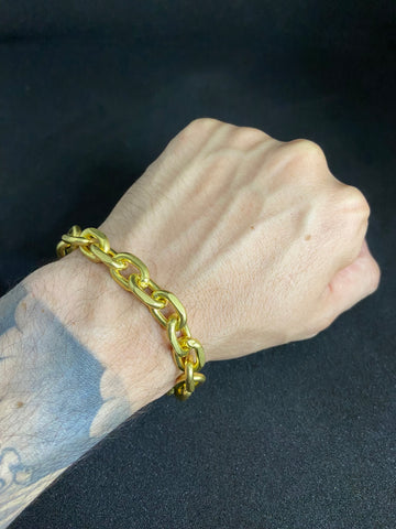 Pulseira Cadeado Quina 12mm