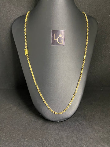 Cordão Cadeado Quina 3mm