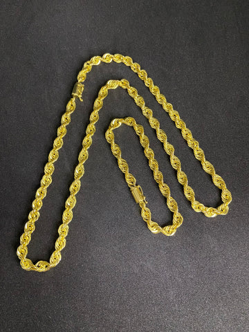 Cordão c/ Pulseira Baiano 10mm