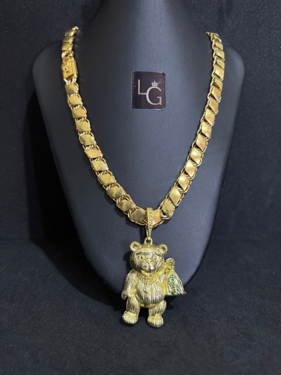 Cordão Friso Diamantado 12MM - Urso c/ Malote