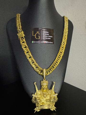 Cordão Grumet 15mm Lacraia - Gorila Favela Venceu