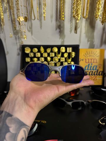 Lupa Romeo 2 tio 2 lente Neon Blue PREMIUM