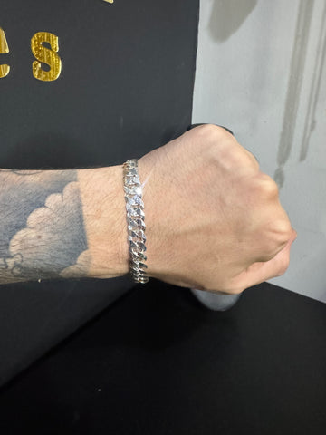 Pulseira Grumet 10mm Gaveta Prata 925