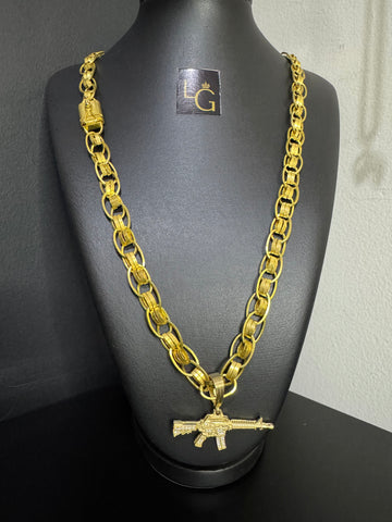 Cordão Imperador Redondo 12MM - Fuzil