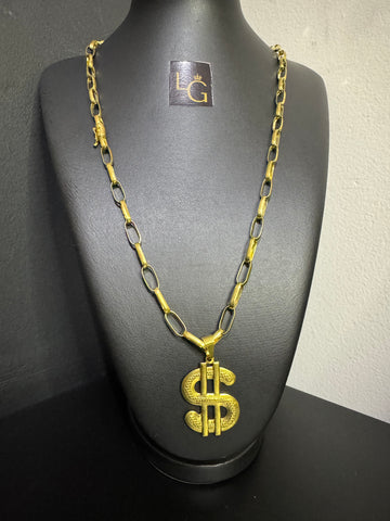 Cordão Cartier boleada 5mm - Cifrão