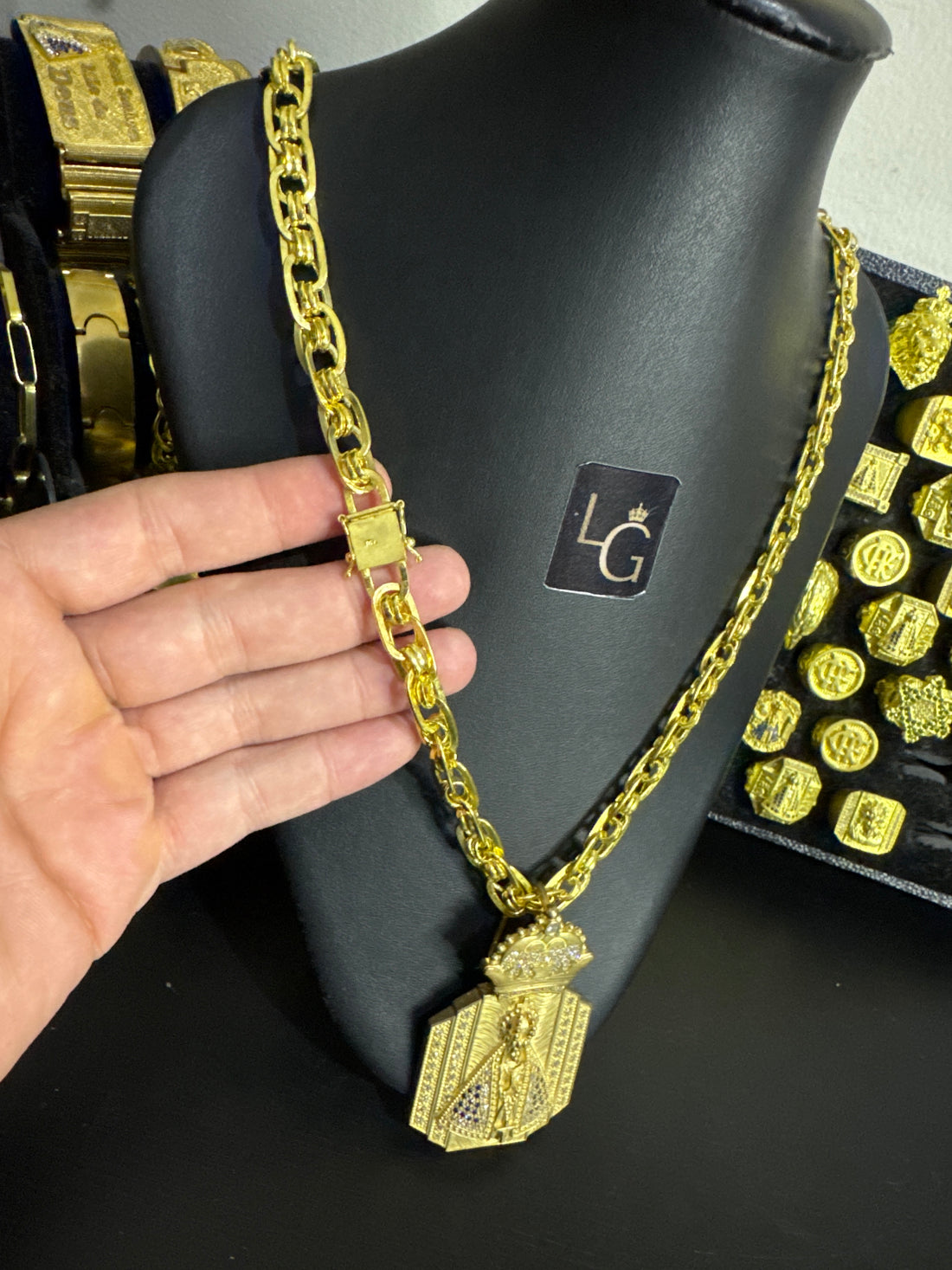 Cordão Imperador 12mm - Nossa Senhora Aparecida