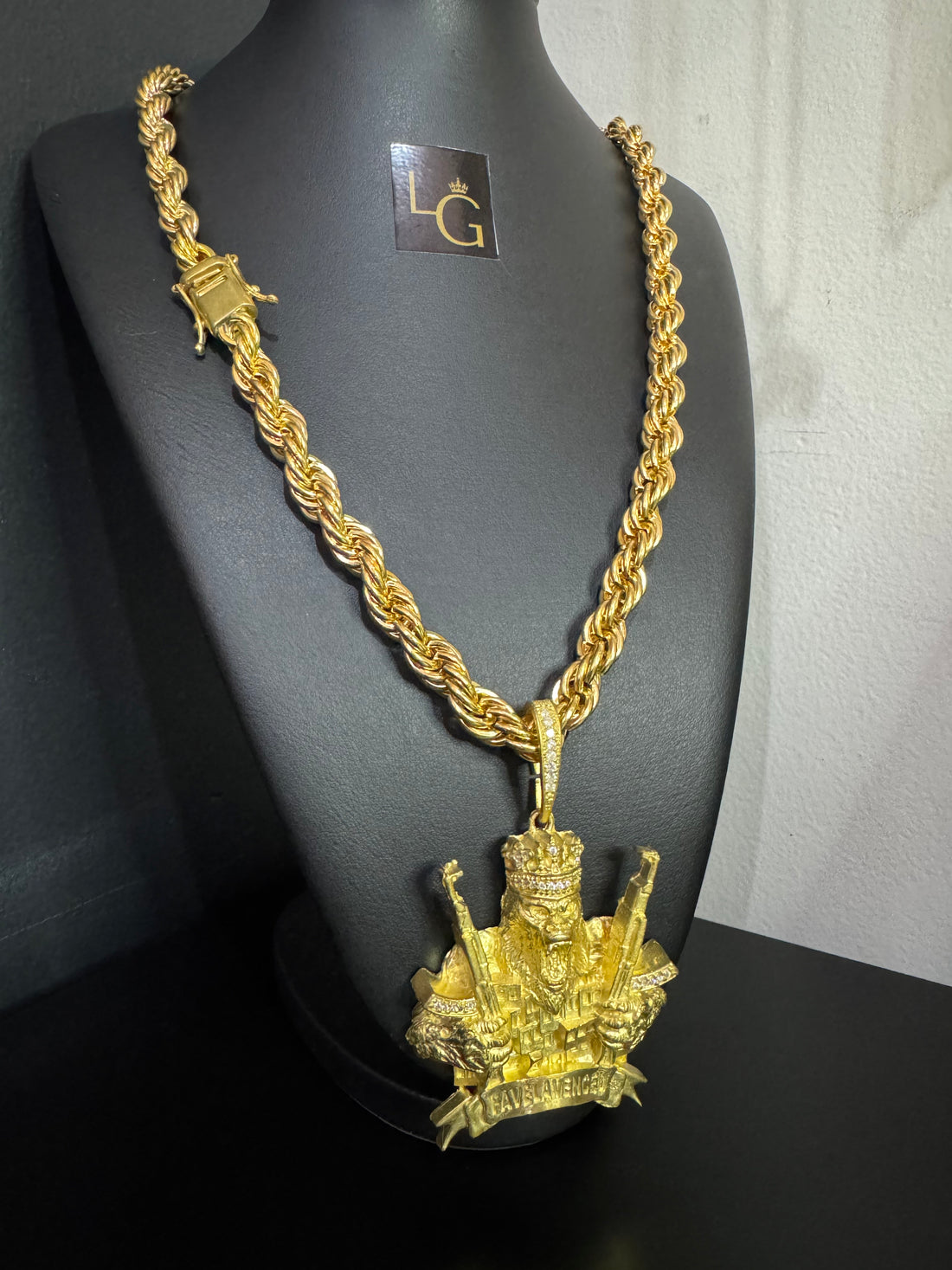 Cordão Baiano 16mm - Gorila Favela Venceu