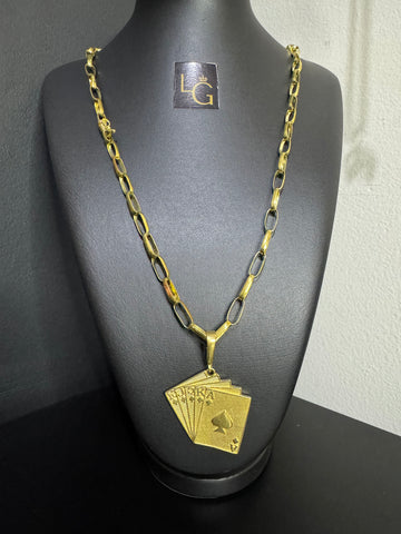 Cordão Cartier Boleado 5mm - Baralho Cartas