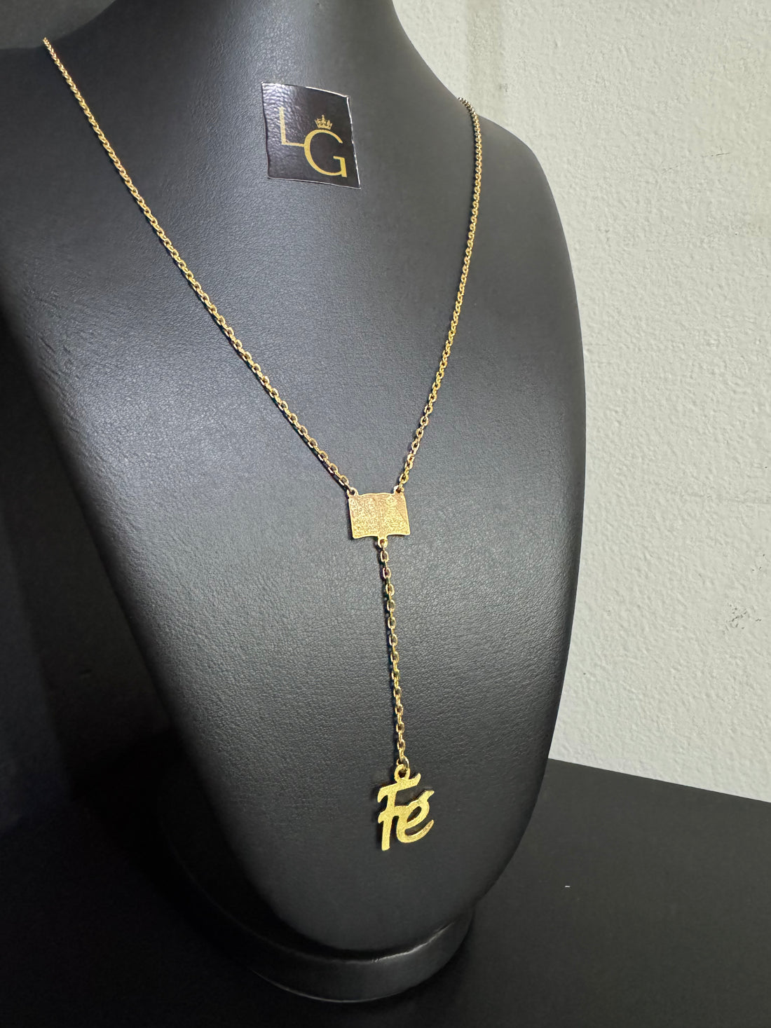 Terço Fé Banhado a Ouro