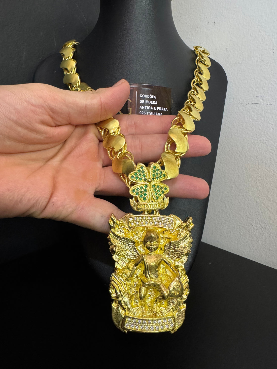 Cordão Friso s 18mm - Anjo com Malote