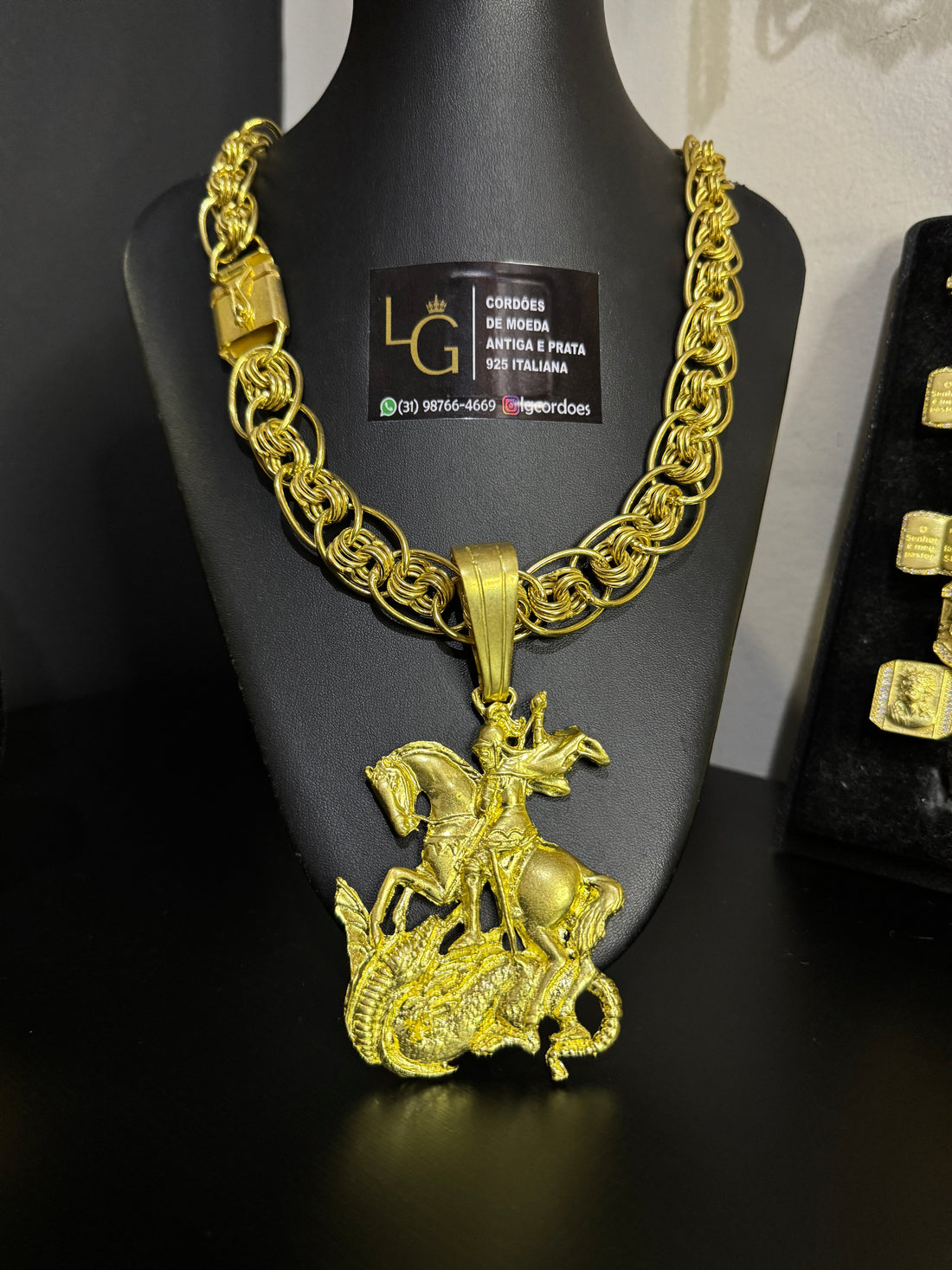 Cordão Asiático 20mm - São Jorge G