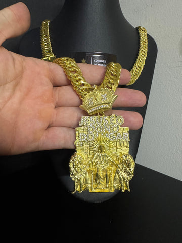 Cordão Grumet 15mm Lacraia - Detalhado Jesus é o Dono do Lugar