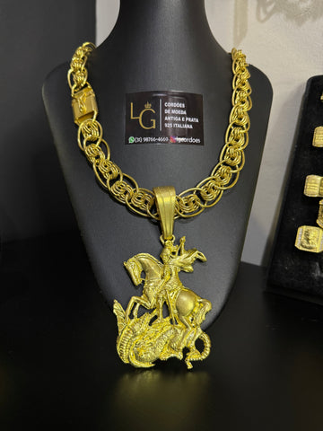 Cordão Asiático 20mm - São Jorge G