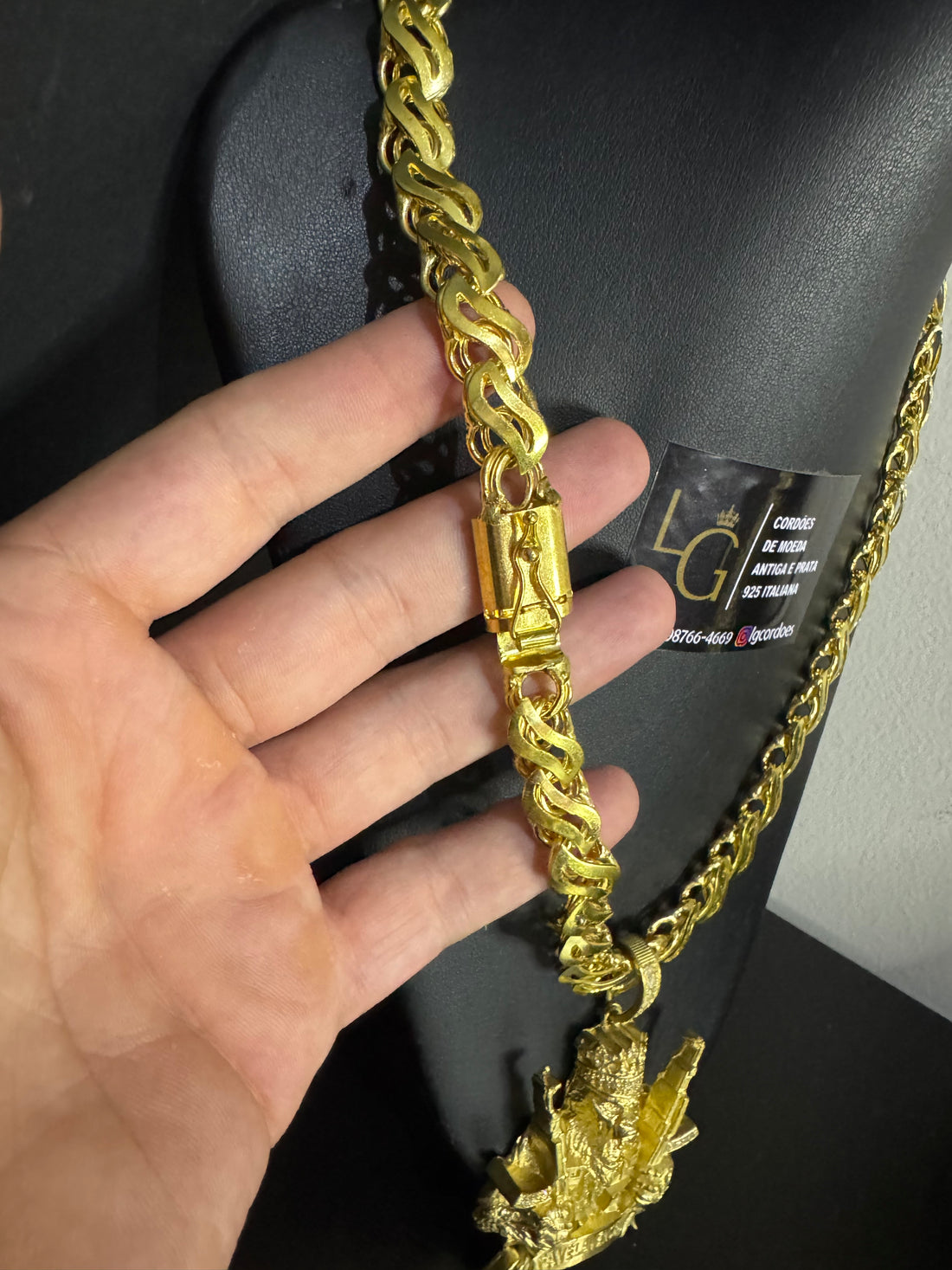 Cordão Friso s vazado 12MM - Gorila Favela Venceu