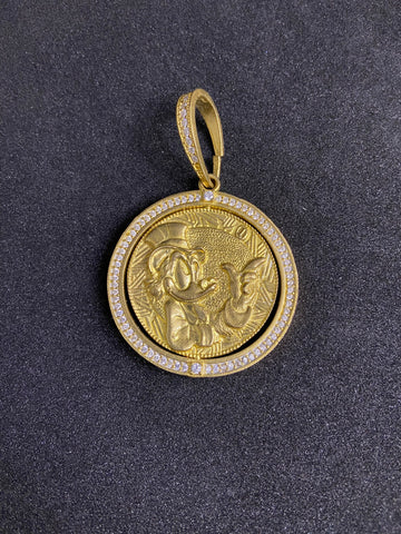 Pingente Giratório Tio Patinhas/ Malote