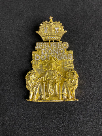 Pingente Detalhado Jesus é o Dono do Lugar