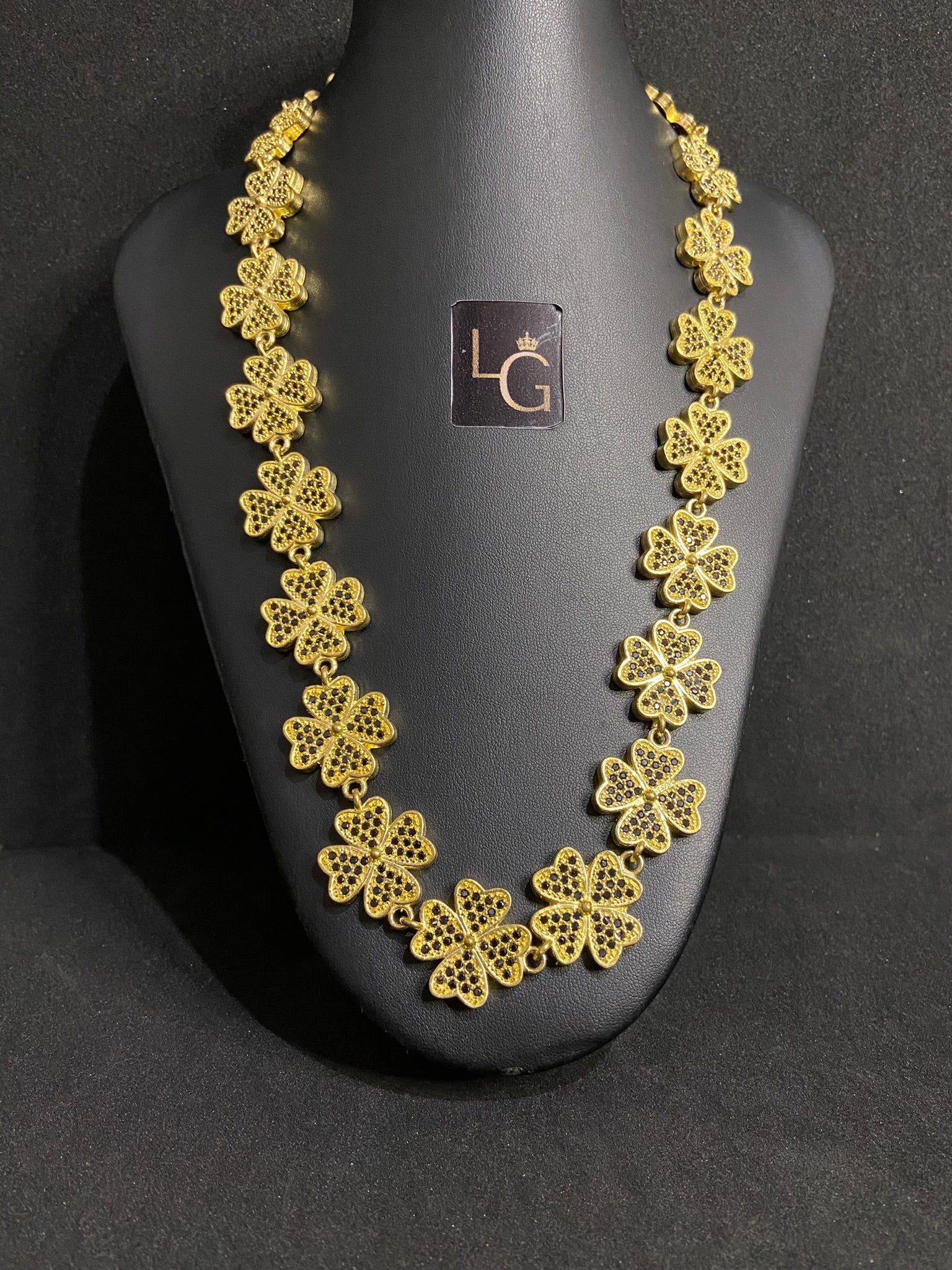 Cordão Personalizado Trevo 4 Folhas