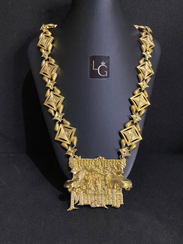 Cordão Personalizado Vencer Ou Vencer Magnata