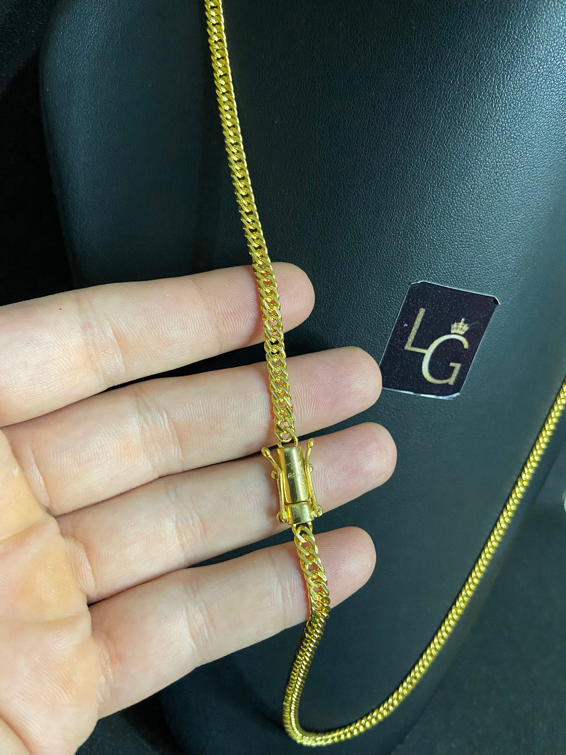 Cordão grumet lacraia 5mm Banhado a Ouro