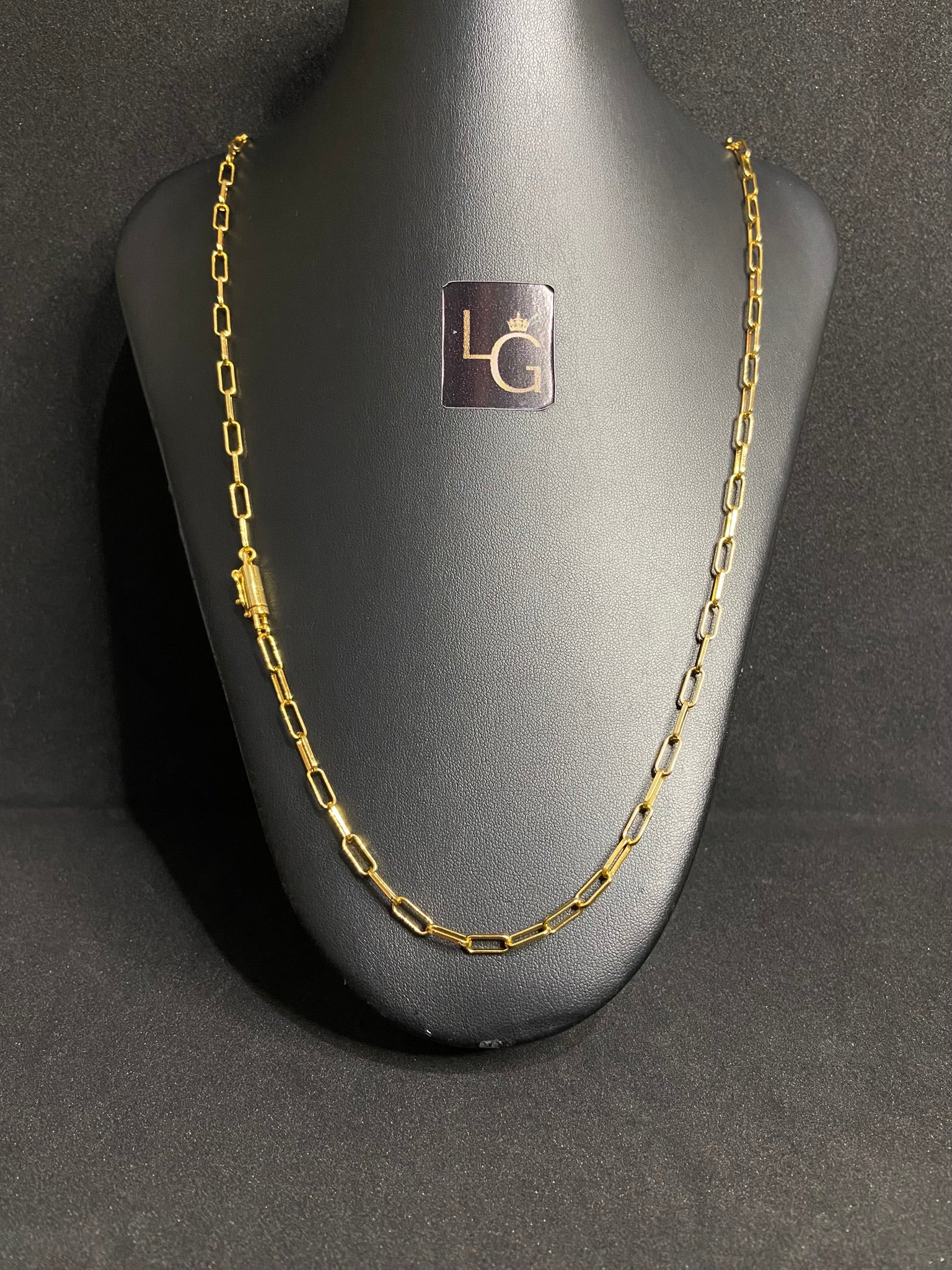 Cordão Cartier Long 4mm Banhado a Ouro
